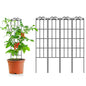 ARIFARO 4Pack 37.5'' Metal Garden Trellis for Climbing Plants Outdoor - size: 37.5 inches