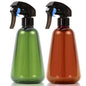 Spray Bottle for Plants 2 Pack, 16oz - Ultra Fine Mist, Plant Mister Indoor - color: Green & Brown
