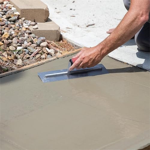 MARSHALLTOWN QLT Concrete Finishing Trowel, 16 x 4 Inch, Cement Trowel - size: 16 x 4 Inches