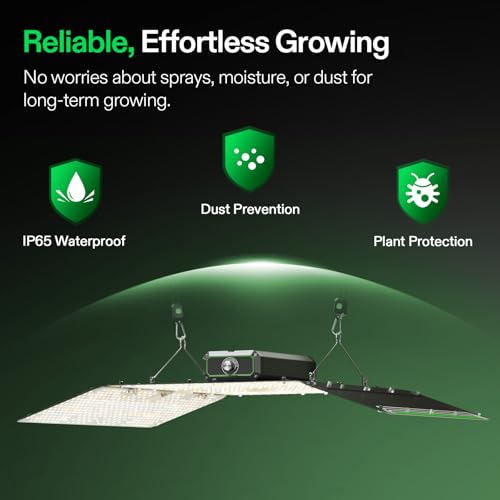 VIVOSUN LumaLight 400W LED Grow Light, Full Spectrum Plant Light - size: 4x4