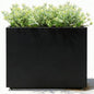 Tall Divider Metal Planter Box 36Wx11Dx30H, Quick 5-Min Assembly - size: 36Wx11Dx30H