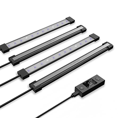 AC Infinity IONBEAM U4, Targeted Spectrum UV LED Grow Light Bars 11” - size: 11-Inch, 4-Bar UV