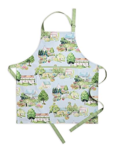 Maison d' Hermine Aprons for women with Pocket 100% Cotton (27.50"x31.50") - color: 125 - Gignac