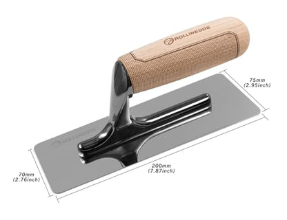 ROLLINGDOG Rectangle Venetian Plaster Trowel - color: 200mmx75mm(7.9inchx3inch)