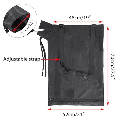 OwnMy Universal Leaf Vacuum Blower Bag Black Leaf Blower Replacement Bag - color: Black