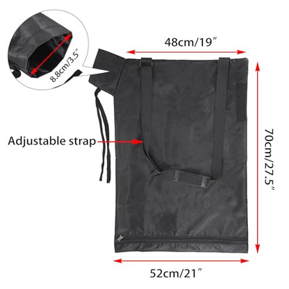 OwnMy Universal Leaf Vacuum Blower Bag Black Leaf Blower Replacement Bag - color: Black