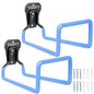 Hose Hanger Wall Mount Garden Hose Storage Water Hose Holders for Outside - color: 2pc Blue