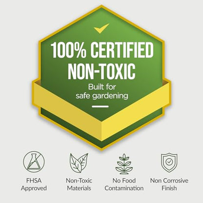 Best Choice Products 48x24x30in Galvanized Raised Garden Bed, Metal Elevated Planter Box, Vegetable Garden for Backyard, Patio, Balcony, 100% Non Toxic Materials - Wood Grain - color: Wood Grain, size: 48x24x30in