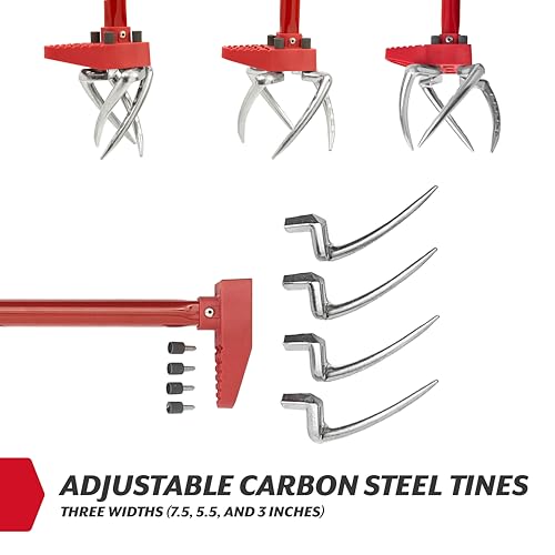Garden Weasel Claw Pro 3-in-1 Hand Cultivator Tiller Weeder Soil Loosener - style: Cultivator - New Model