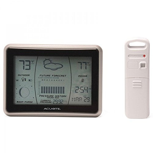 AcuRite (00621A2) Wireless Weather Forecaster with Intelli-Time Technology