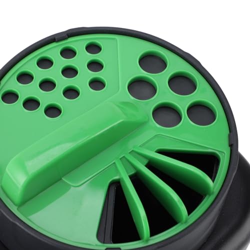 Seed Spreader, 2L Spread Fertilizer Shaker Fertilizer Spreader Hand Spreaders for Lawns Handheld Shake Dispenser for Salt, Seed, Grass and Garden, 5.5x9.6x3.9in