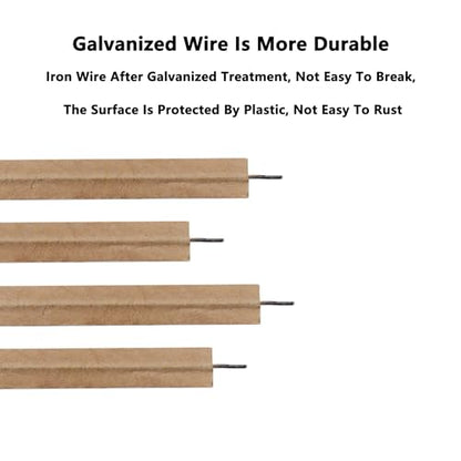 Twist Ties, Kraft Paper Twist Ties,Reusable Plant Ties,Utility Cable Bread Bag Twist Ties,Gift Paper Ties for Party Cello Candy Coffee Treat Bags Cake Pops - size: 40cm/15.75'' 500PCS