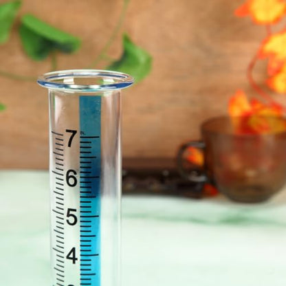 BinaryABC 8.3" Glass Rain Gauge Replacement Tube, Outdoor Rain Meter
