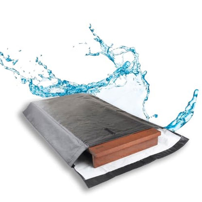 LAMINET Padded Table Leaf Storage Bag, Heavy-Duty Flannel, Water Resistant - size: 52"L x 24"W