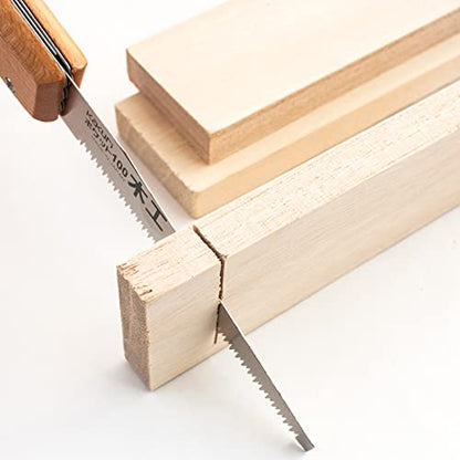 KAKURI Mini Folding Saw for Woodworking 4", Small Japanese Pocket Hand Saw - style: Woodworking