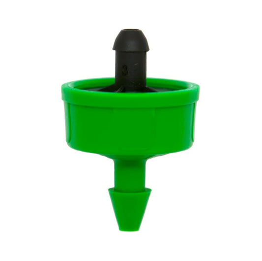 (50-Pack) - 1 Gallon Per Hour No-Drain Pressure Compensating Drip Emitters - Premium Drippers for Drip Irrigation 0.7-4.0 BAR (Works with Netafim, Rainbird, Raindrip etc.) - style: No-Drain 1 GPH