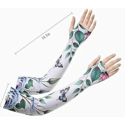 Women Thorn Proof Breathable Sun Protection Gardening Sleeves