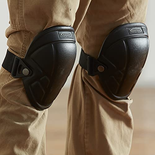 McGuire-Nicholas Tuff Shell Knee Pads, 1 Pair, Navy and Black