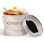 Plexon Countertop Compost Bin Kitchen, Kitchen Compost Bin 1.3 Gallon