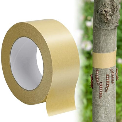 165 Ft x 2 Inch Tree Insect Barrier Tape, Cicada Tree Wrap Protection Tapes