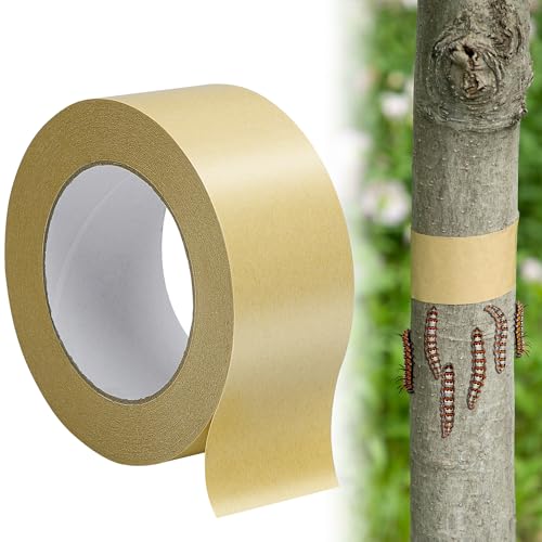 165 Ft x 2 Inch Tree Insect Barrier Tape, Cicada Tree Wrap Protection Tapes