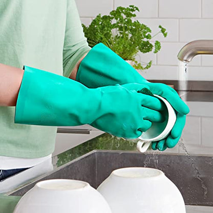 ThxToms Chemical Resistant Nitrile Gloves, Latex Rubber Free, 1 Pair, XL - size: X-Large (Pack of 1)