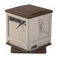 Suncast 225 ft. Swivel Hideaway Hose Reel with Hose Guide and Crank Handle, Mocha/Taupe - color: Mocha/Taupe