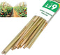 Natural Bamboo Plant Stakes (6ft-50pcs) - size: 6ft-50pcs