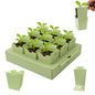 Seed Starter Tray 9-Cell Reusable Plant Starter Kit with Handles