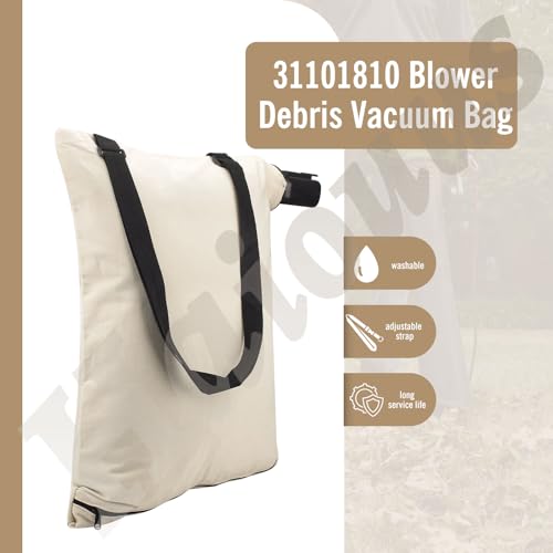 31101810 Blower Debris Vacuum Bag - for Greenworks 24022 24072 Models
