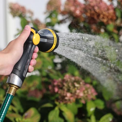Melnor RelaxGrip Metal 8-Pattern Hose Nozzle: Thumb Operation - size: 8-Pattern, style: Thumb Control