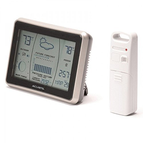 AcuRite (00621A2) Wireless Weather Forecaster with Intelli-Time Technology