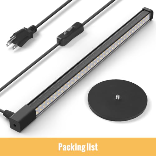 Vertical Grow Light, 72 LEDs Full Spectrum Bar, 5000K, T5, 11W