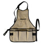 Gardening Apron with Pockets, Adjustable Oxford Garden Apron for Women Men