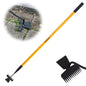 Weed Puller Tool, Heavy Duty Long Handle Stand Up Manual Weeder Remove for Yard Lawn Patio Garden -55Inch