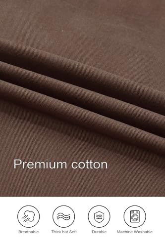 Nanxson Pottery Apron Split Leg with 3 Pockets & Adjustable Buckle - color: Brown