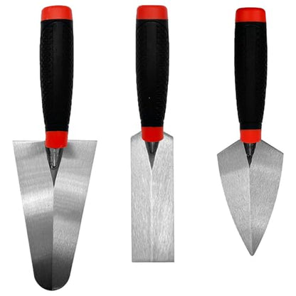 Masonry Tools 3pcs/Set, Bricklaying Hand Tools - size: Masonry Tool 3 Pcs