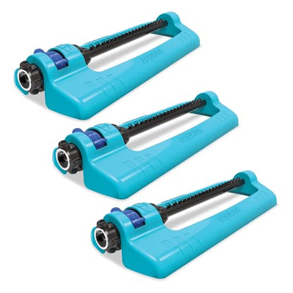 Aqua Joe Oscillating Lawn Sprinkler, 4400 Sq Ft, 3 Pack, SJI-OMS20