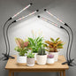 Wolezek Clip on Grow Lights for Indoor Plants, Full Spectrum 6000K - color: White-2 Head
