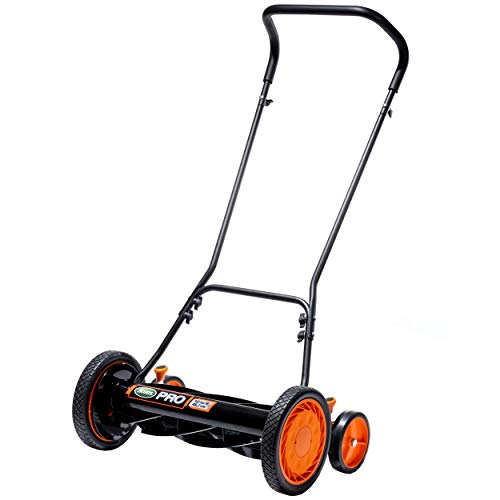 Scotts 716-18S 18-Inch 7-Blade Push Reel Lawn Mower, Green - size: 18-Inch, 7-Blade