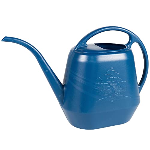 Bloem Watering Can Aqua Rite 1.1 Gallon (144 Fl Oz) Classic Blue - color: Classic Blue, size: 144 oz.