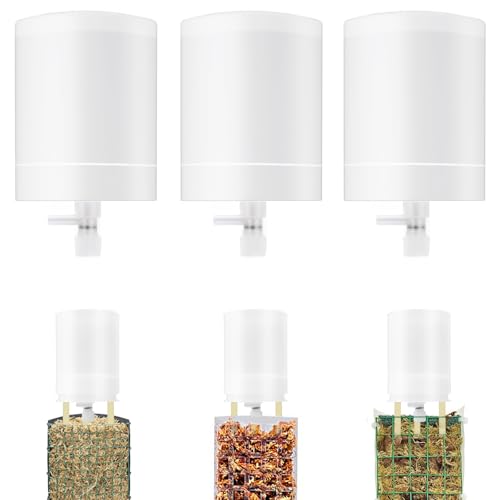3 Pack Adjustable Moss Pole Watering Dripper,Self Watering Planter Insert with Flow Control, Automatic Watering Planter Insert Top Fill Plants Watering Devices System