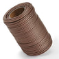 TELENT OUTDOORS 130 Feet Soft Plant Tie Brown Twist Garden Ties for Plants Gardening Home Office Organization TPR Garden Ties Supplies with 2.5mm Diameter - color: brown