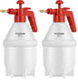 VIVOSUN 50oz Pump Sprayer, Handheld Garden Water Sprayer Bottle (Pack of 2) - color: Red, size: 50oz (Pack of 2)