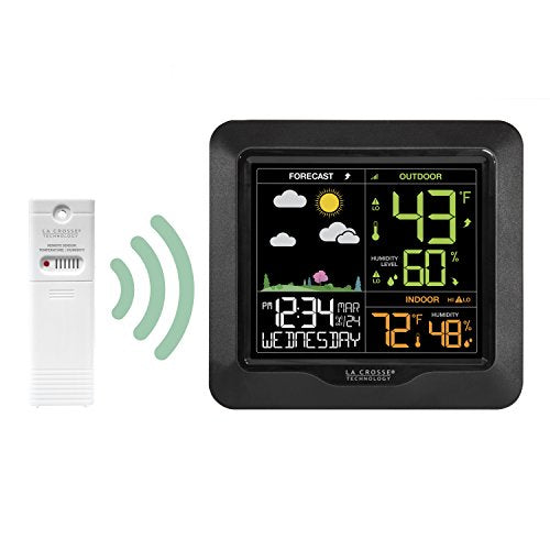 La Crosse Technology S85814 Wireless Color Forecast Station with Barometric Pressure