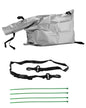 Blower Dust Bag Fit for STIHL BG72 BG75 SH55 SH85D, 1.5m Shoulder Strap