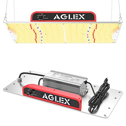 AGLEX K1000 LED Grow Light, Grow Light with Daisy Chain & Dimmable, Full Spectrum Plant Grow Lights for Hydroponic Indoor Plants Seeding - size: K1000