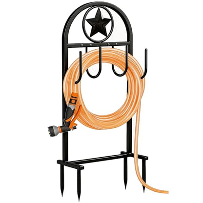 Garden Hose Holder,100ft Capacity Hose Reel,Star Style