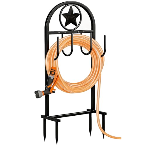 Garden Hose Holder,100ft Capacity Hose Reel,Star Style