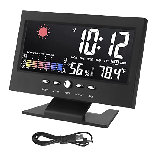 Weather Station with Color Display, Temp Humidity Clock